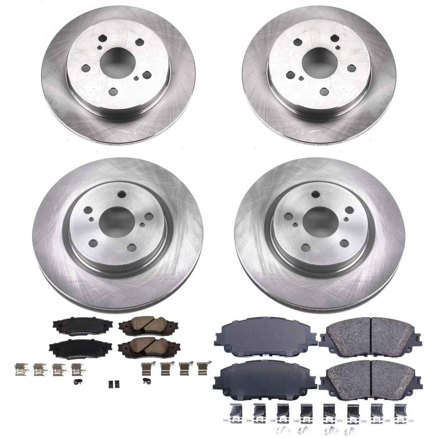 PowerStop Z17 Evolution Plus Stock Replacement Brake Kits KOE8348
