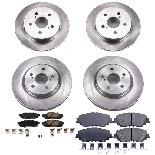 PowerStop Z17 Evolution Plus Stock Replacement Brake Kits KOE8348 PowerStop Autoparts