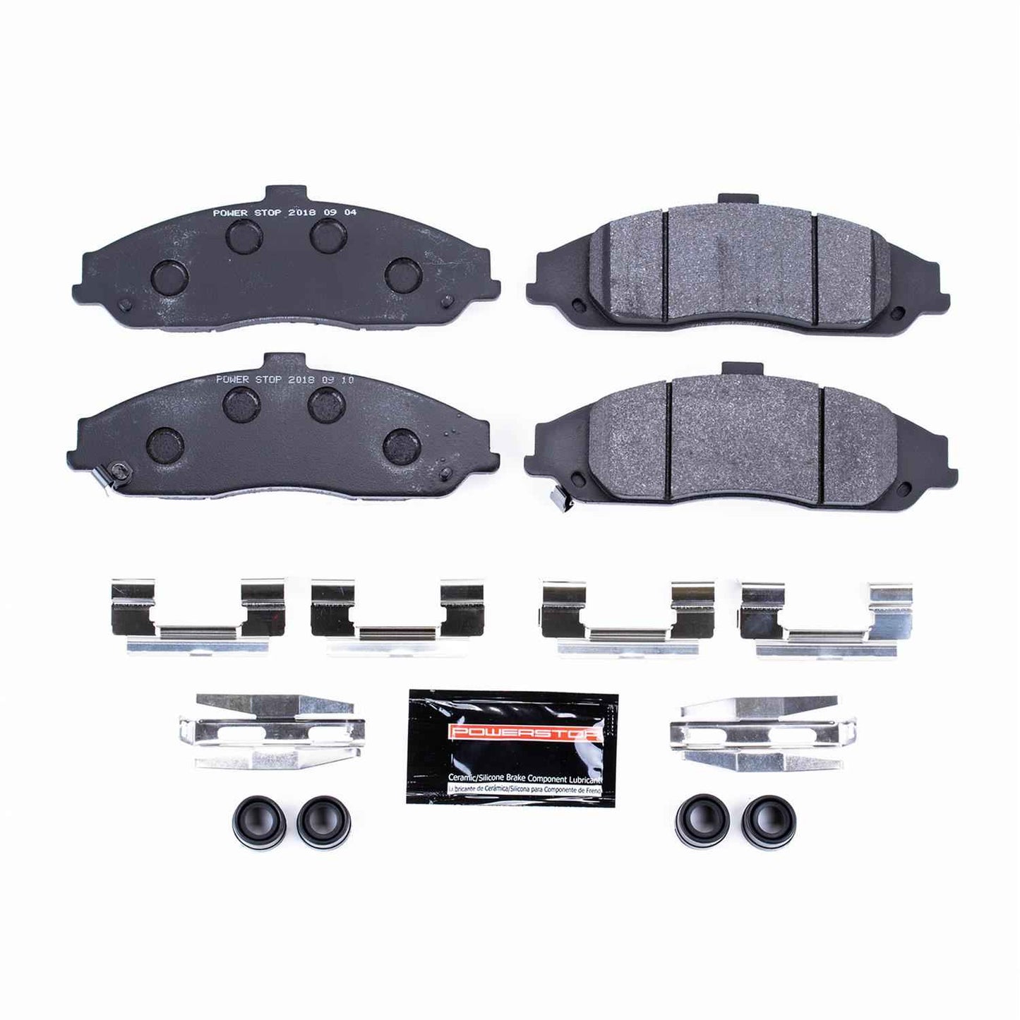 PowerStop Track Day Brake Pads for 1997-2013 CORVETTE, 2005-2006 GTO, 2004-2009 XLR - PST-731