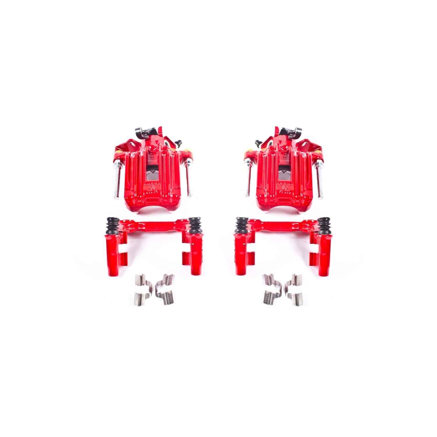 PowerStop Performance Powdercoated Brake Calipers for 2001-2005 JETTA, 2000-2006 TT QUATTRO - S2574