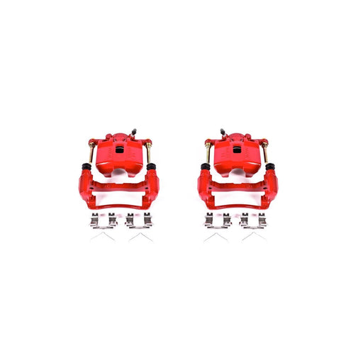 PowerStop Performance Powdercoated Brake Calipers for 2003-2011 CIVIC, 2007-2008 FIT, 2002-2006 RSX - S2796 PowerStop Autoparts