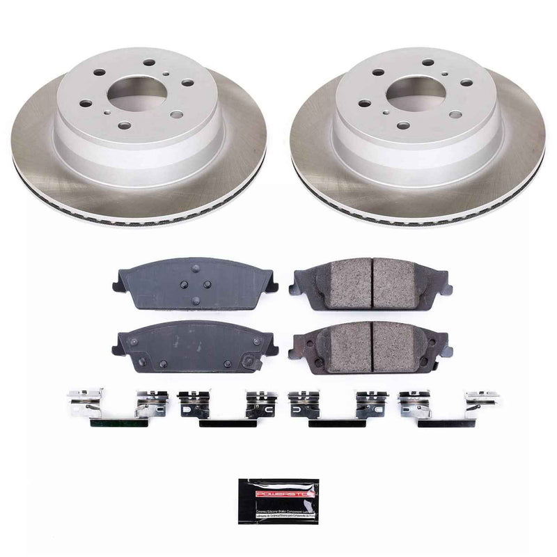 PowerStop Z17 Evolution Plus Semi-Coated Rotor Brake Kits SC6562 PowerStop Autoparts