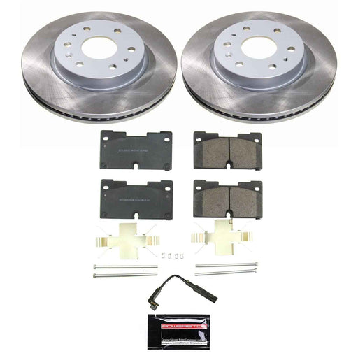 PowerStop Z17 Evolution Plus Semi-Coated Rotor Brake Kits SC8172 PowerStop Autoparts