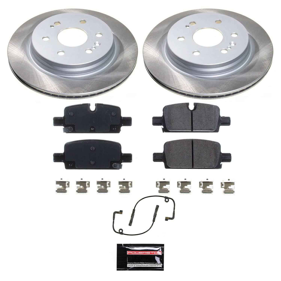 PowerStop Z17 Evolution Plus Semi-Coated Rotor Brake Kits SC8173