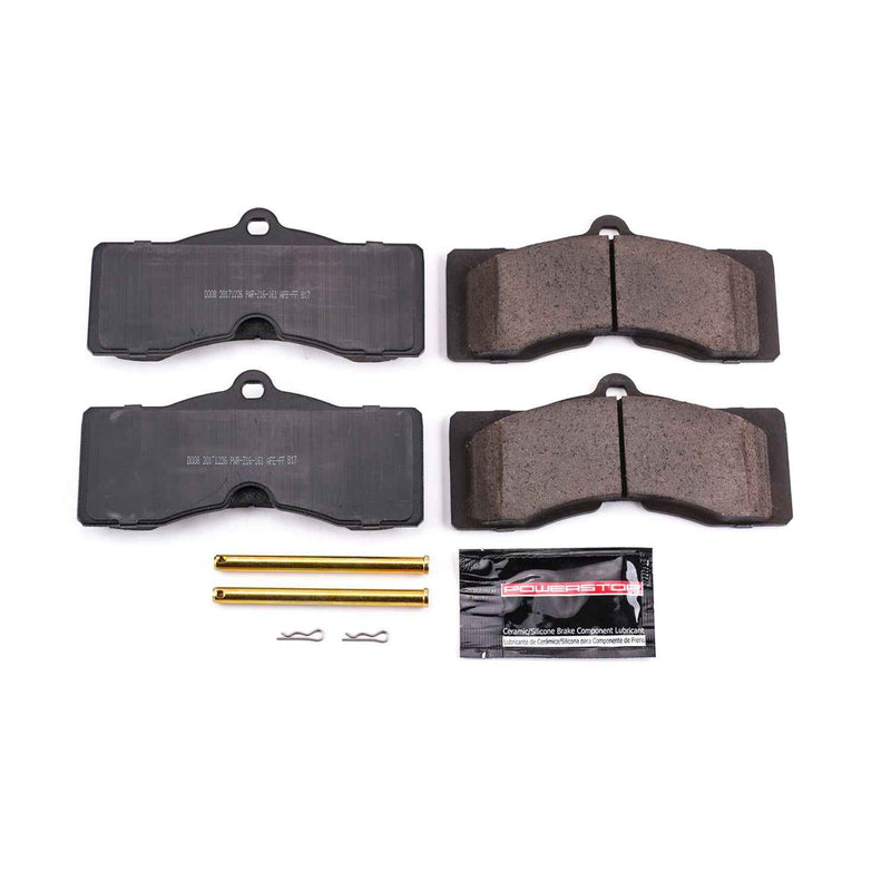 PowerStop Z23 Evolution Sport Brake Pads and Hardware Kits for 1969 CAMARO, 1963-1982 CORVETTE - Z23-008 PowerStop Autoparts