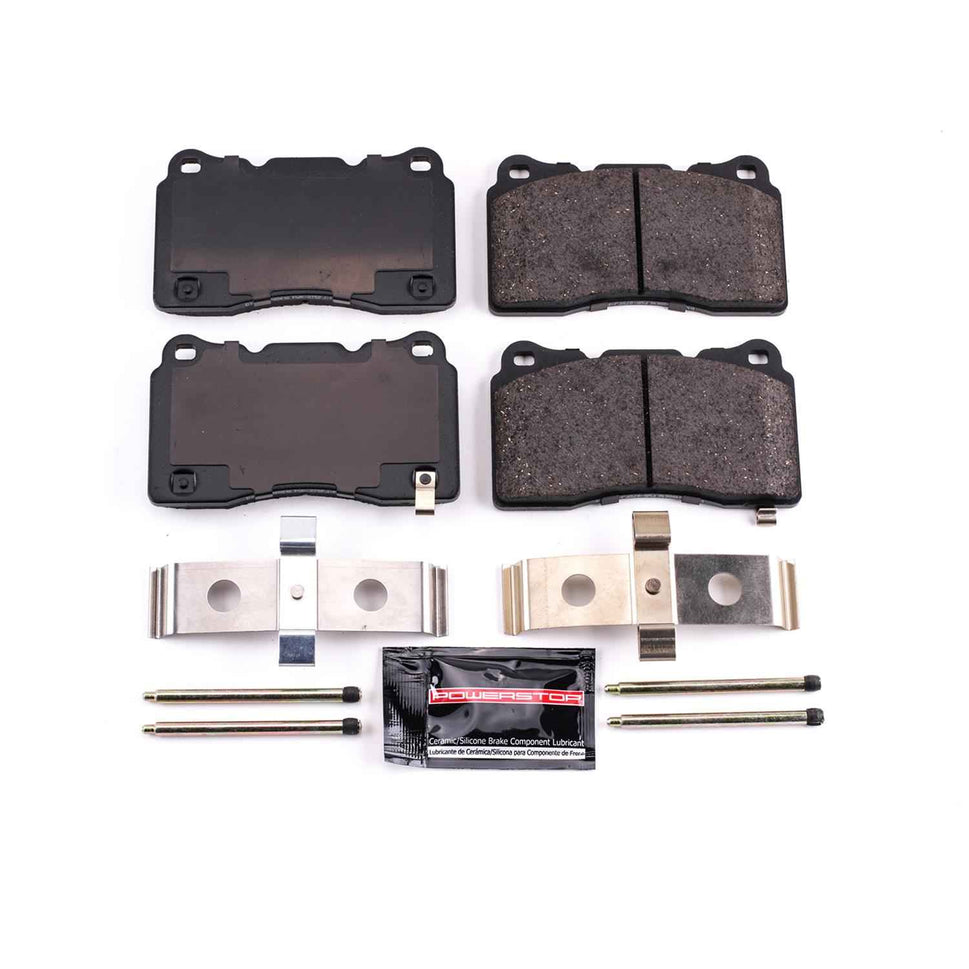 PowerStop Z23 Evolution Sport Brake Pads and Hardware Kits Z23-1001