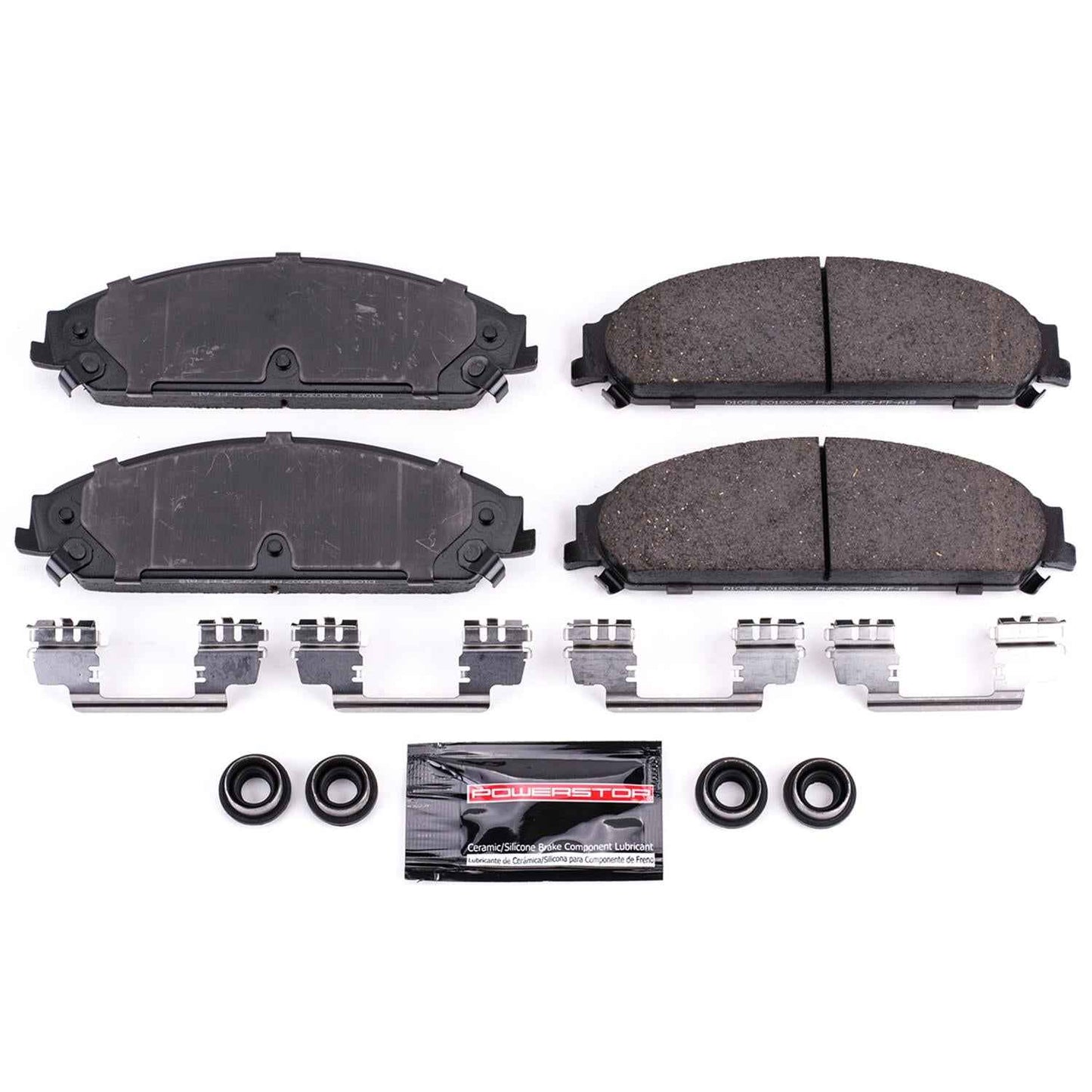 PowerStop Z23 Evolution Sport Brake Pads and Hardware Kits Z23-1058