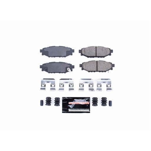 PowerStop Z23 Evolution Sport Brake Pads and Hardware Kits Z23-1114 PowerStop Autoparts