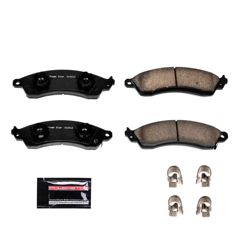 PowerStop Z23 Evolution Sport Brake Pads and Hardware Kits Z23-412 PowerStop Autoparts