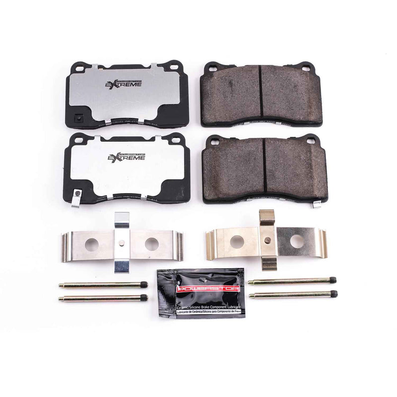 PowerStop Z26 Street Warrior Brake Pads and Hardware Kits Z26-1001 PowerStop Autoparts
