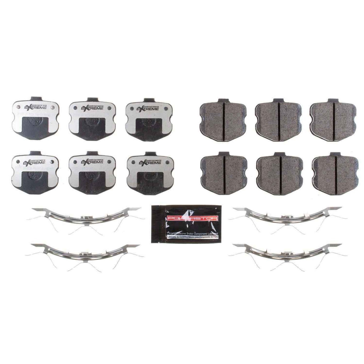 PowerStop Z26 Street Warrior Brake Pads and Hardware Kits for 2006-2013 CORVETTE - Z26-1185F