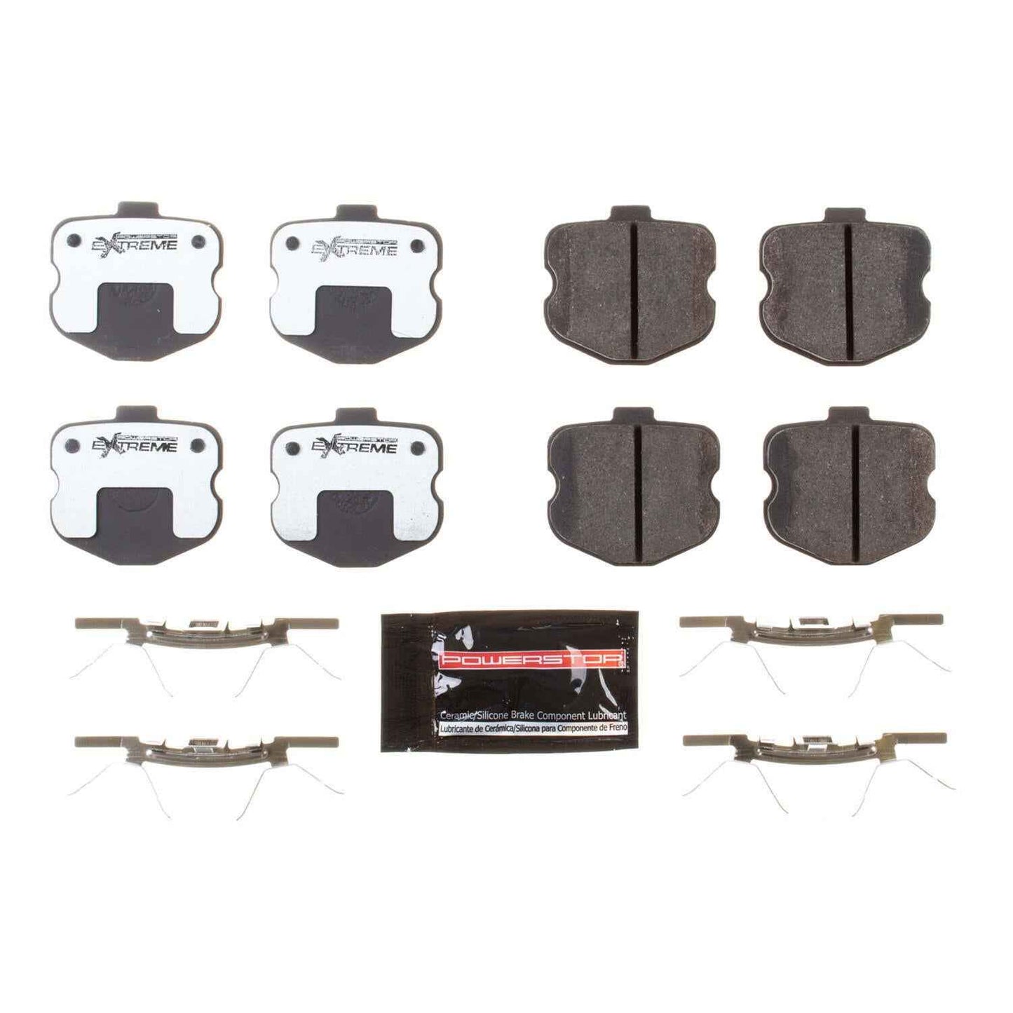 PowerStop Z26 Street Warrior Brake Pads and Hardware Kits for 2006-2013 CORVETTE - Z26-1185R