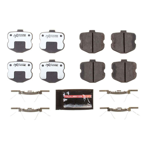 PowerStop Z26 Street Warrior Brake Pads and Hardware Kits for 2006-2013 CORVETTE - Z26-1185R PowerStop Autoparts