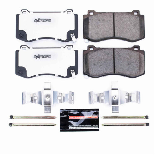 PowerStop Z26 Street Warrior Brake Pads and Hardware Kits Z26-1298 PowerStop Autoparts