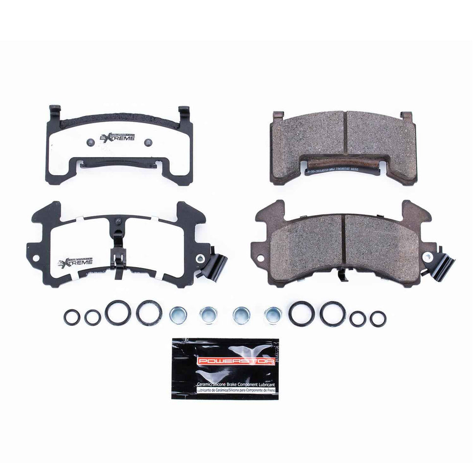 PowerStop Z26 Street Warrior Brake Pads and Hardware Kits Z26-154