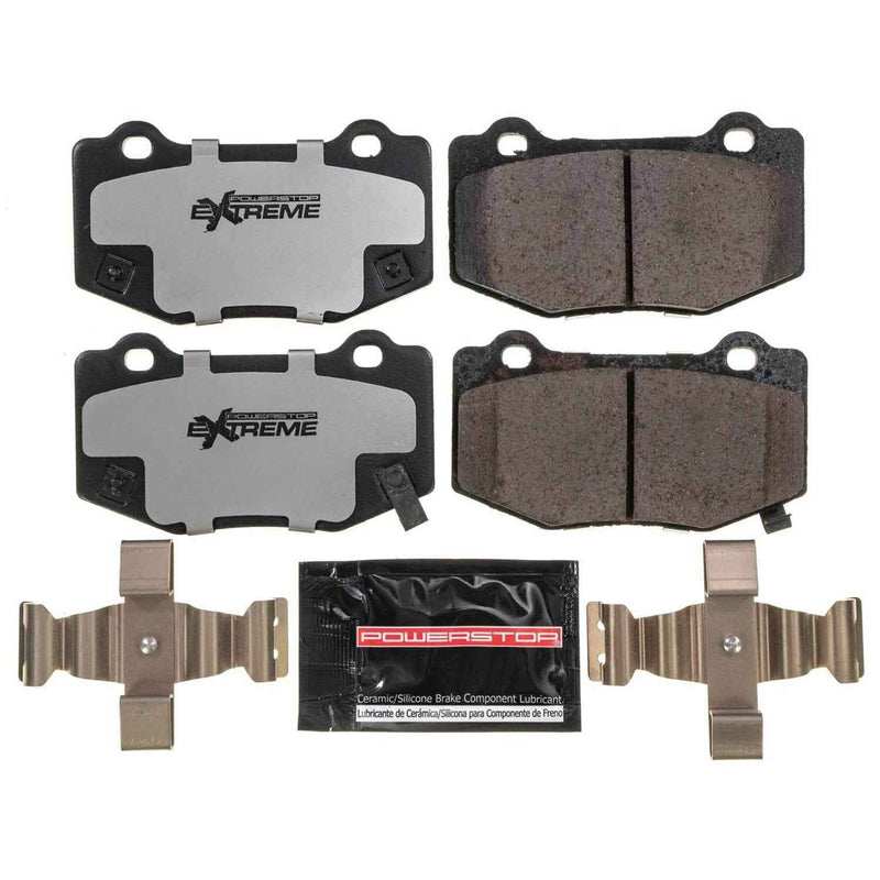 PowerStop Z26 Street Warrior Brake Pads and Hardware Kits Z26-1718 PowerStop Autoparts