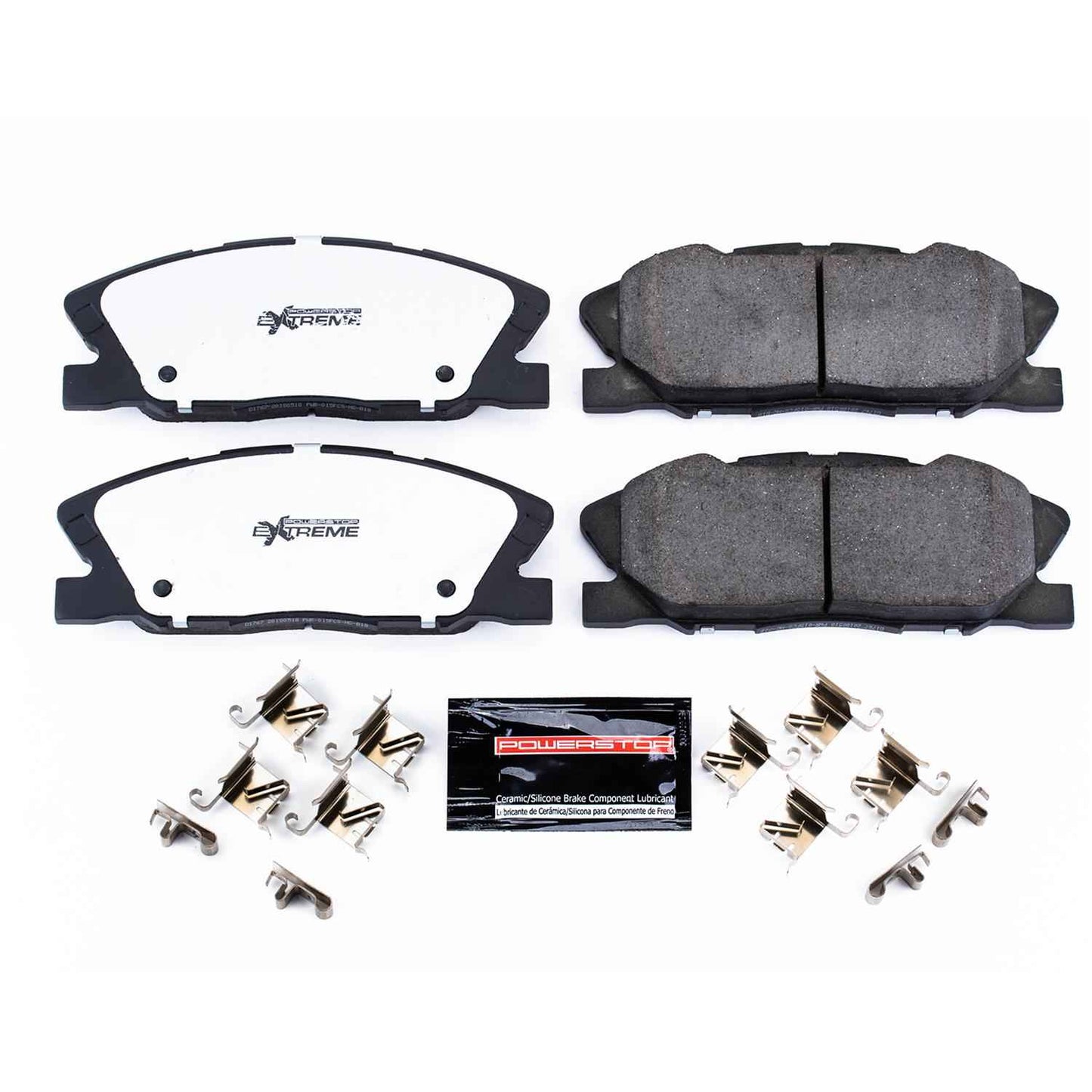 PowerStop Z26 Street Warrior Brake Pads and Hardware Kits for 2014-2023 CHARGER - Z26-1767
