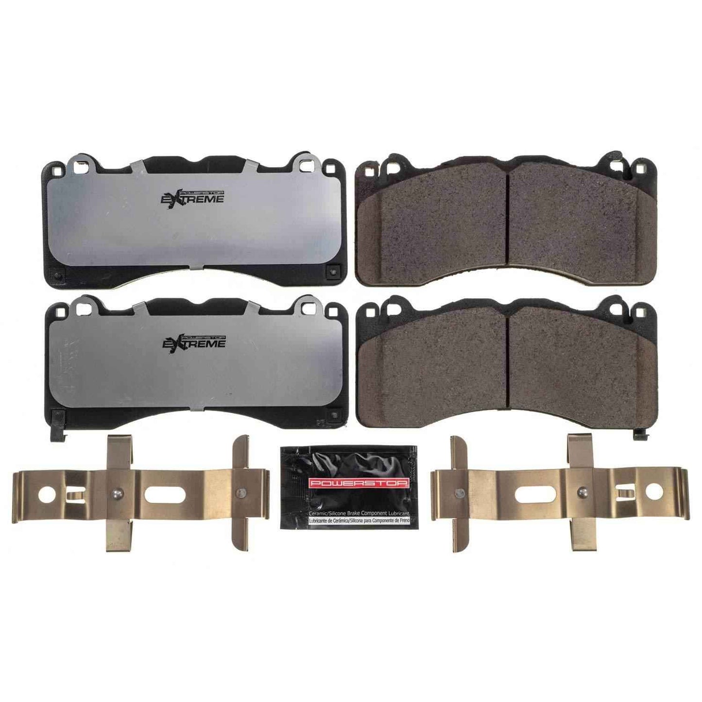 PowerStop Z26 Street Warrior Brake Pads and Hardware Kits for 2015-2023 MUSTANG - Z26-1792