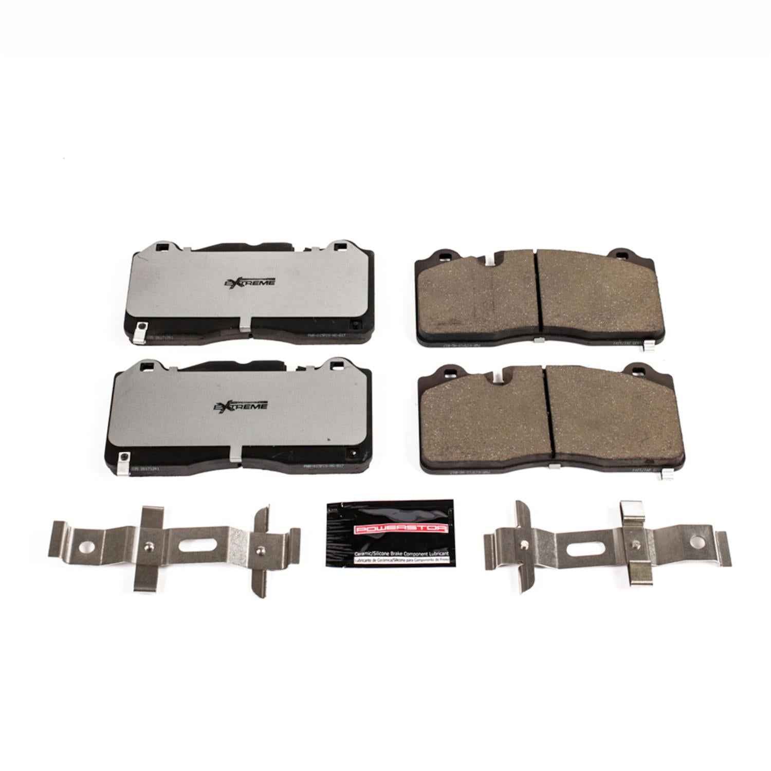 PowerStop Z26 Street Warrior Brake Pads and Hardware Kits for 2017-2023 CAMARO, 2016-2019 CTS - Z26-1835