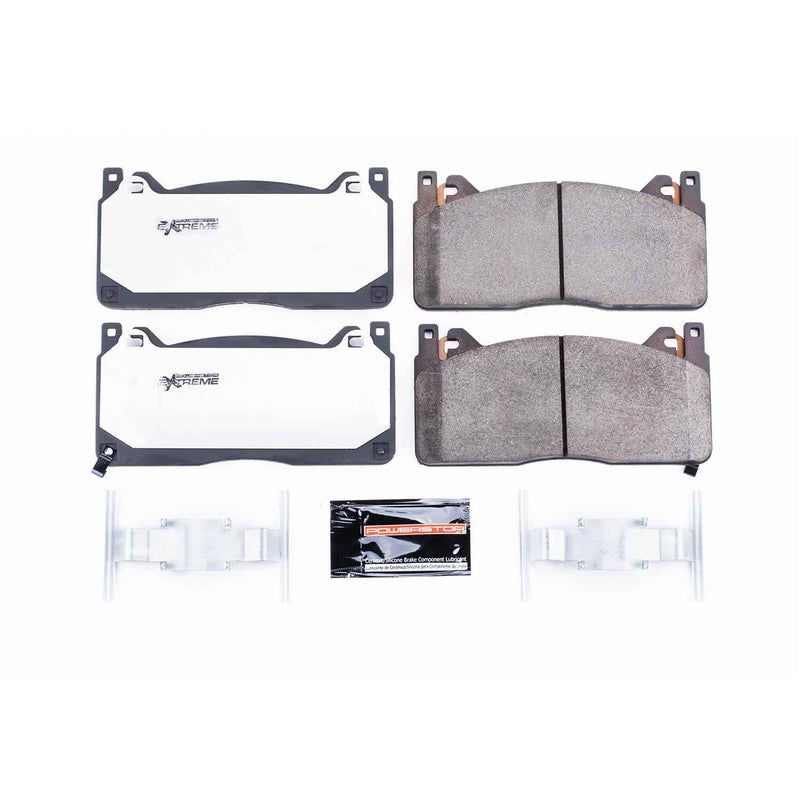 PowerStop Z26 Street Warrior Brake Pads and Hardware Kits for 2016-2020 MUSTANG - Z26-1853 PowerStop Autoparts