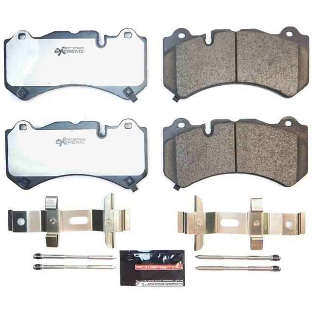 PowerStop Z26 Street Warrior Brake Pads and Hardware Kits for 2023-2024 CORVETTE, 2022 CT4 - Z26-2444