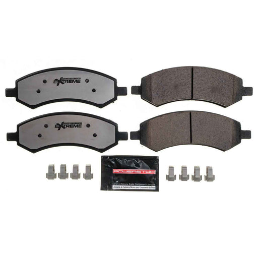 PowerStop Z36 Truck and Tow Brake Pads and Hardware Kits Z36-1084 PowerStop Autoparts