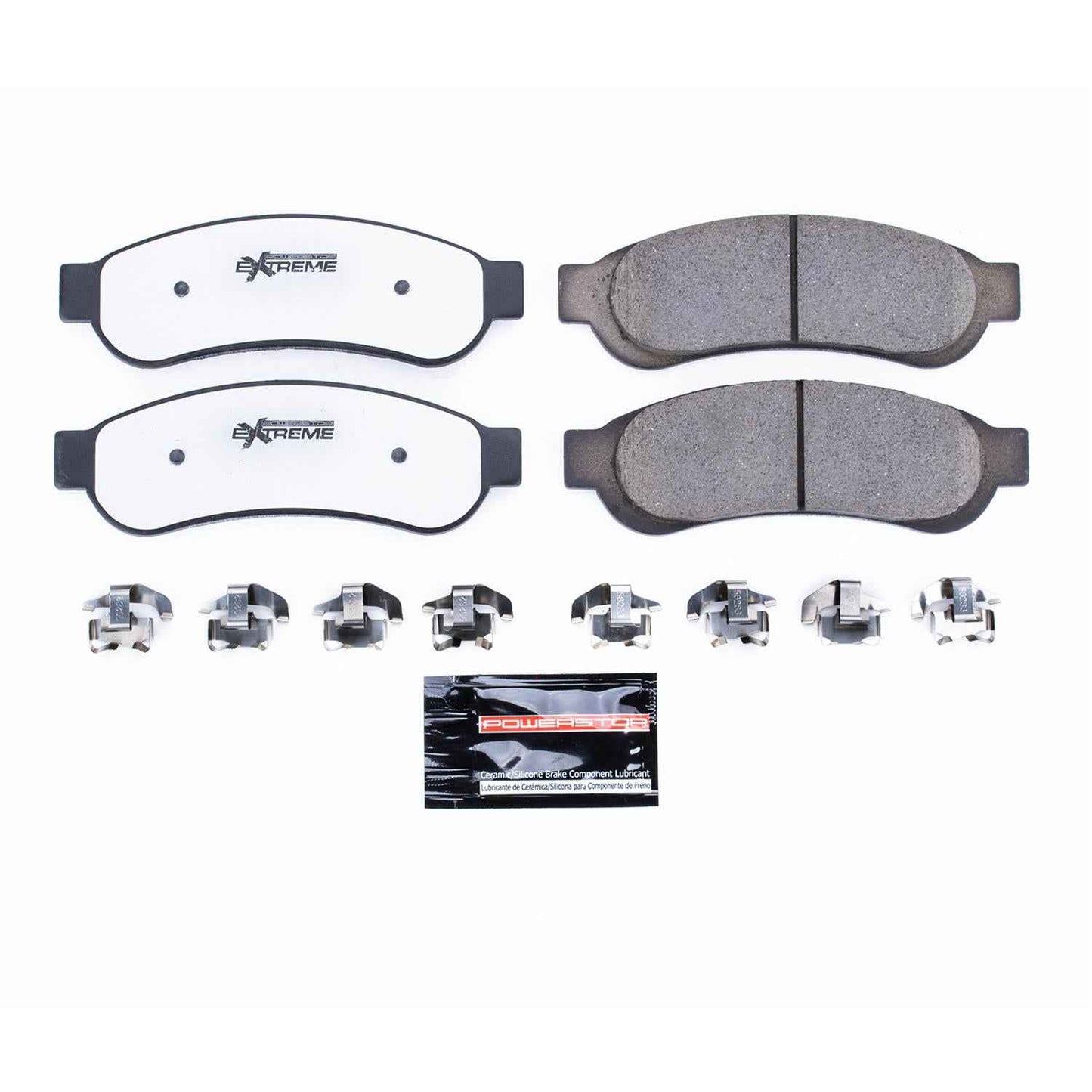 PowerStop Z36 Truck and Tow Brake Pads and Hardware Kits for 2010-2012 F-250 SUPER DUTY, F-350 SUPER DUTY, F-450 SUPER DUTY - Z36-1334