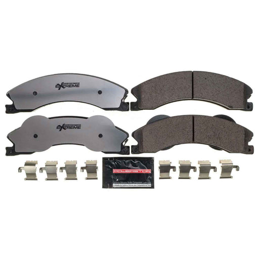 PowerStop Z36 Truck and Tow Brake Pads and Hardware Kits Z36-1411 PowerStop Autoparts