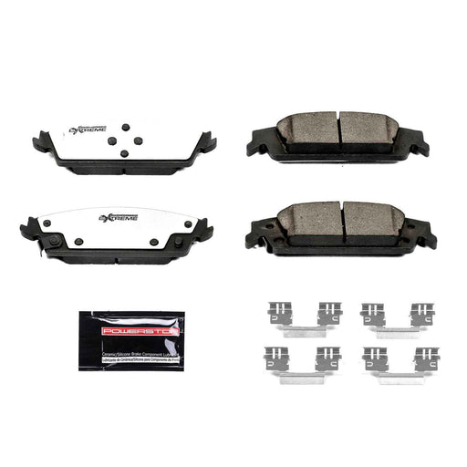 PowerStop Z36 Truck and Tow Brake Pads and Hardware Kits Z36-1707 PowerStop Autoparts