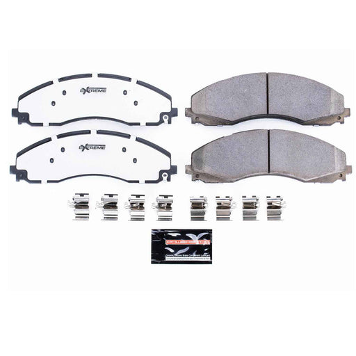 PowerStop Z36 Truck and Tow Brake Pads and Hardware Kits for 2017-2024 F-450 SUPER DUTY, F-550 SUPER DUTY, 2020-2023 F-600 SUPER DUTY - Z36-2018 PowerStop Autoparts