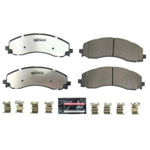 PowerStop Z36 Truck and Tow Brake Pads and Hardware Kits for 2019-2024 2500, 3500 - Z36-2223 PowerStop Autoparts