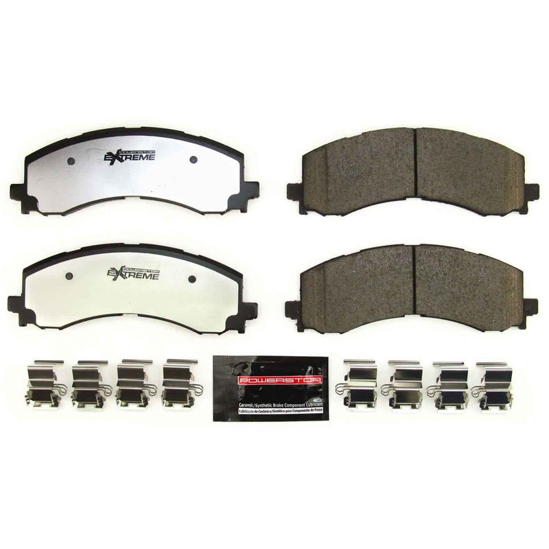 PowerStop Z36 Truck and Tow Brake Pads and Hardware Kits Z36-2382 PowerStop Autoparts