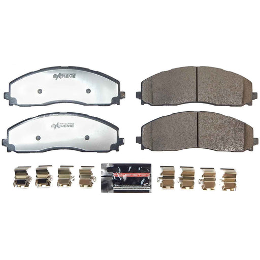 PowerStop Z36 Truck and Tow Brake Pads and Hardware Kits for 2023-2024 F-250 SUPER DUTY, F-350 SUPER DUTY - Z36-2490 PowerStop Autoparts