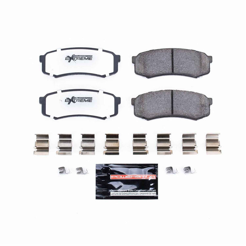 PowerStop Z36 Truck and Tow Brake Pads and Hardware Kits Z36-606 PowerStop Autoparts