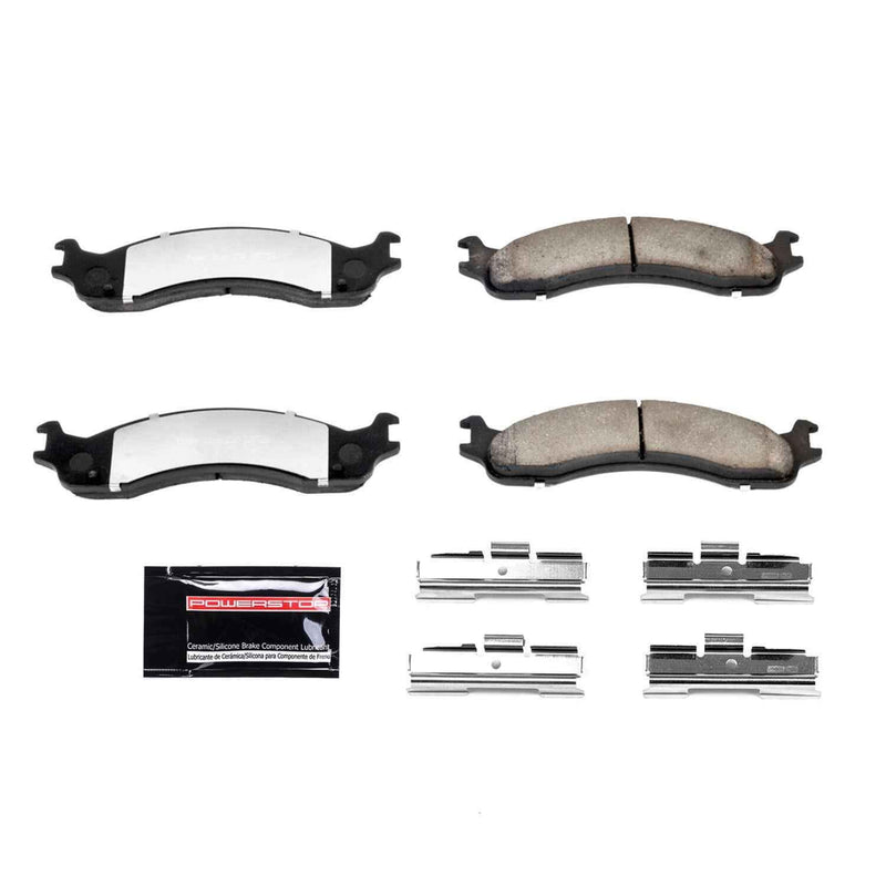 PowerStop Z36 Truck and Tow Brake Pads and Hardware Kits Z36-655 PowerStop Autoparts