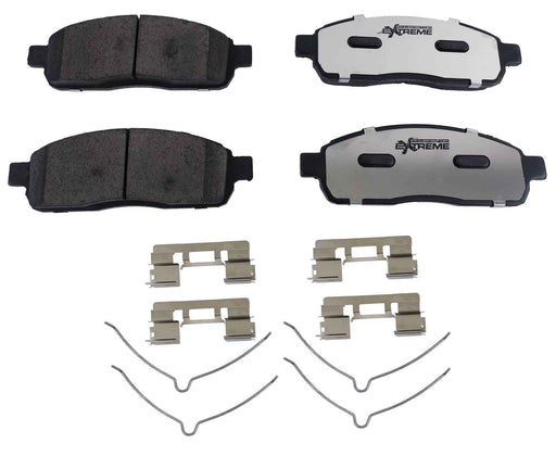 PowerStop Z36 Truck and Tow Brake Pads and Hardware Kits for 2004-2008 F-150, 2006-2008 MARK LT - Z361011 PowerStop Autoparts