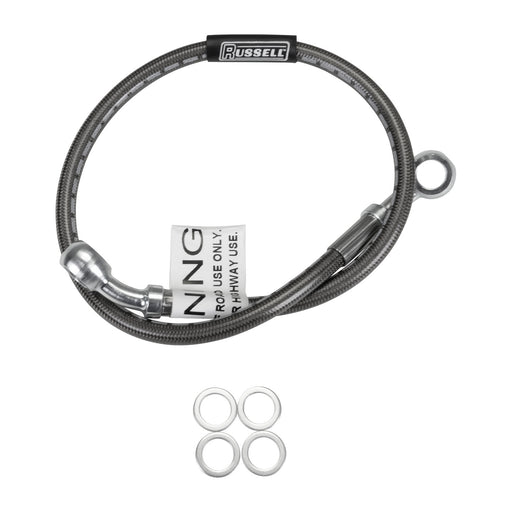 Russell Cycleflex Two-Line Racer Brake Hose Kit For 2001-05 Kawasaki ZRX1200R - Rear EDELBROCK Autoparts