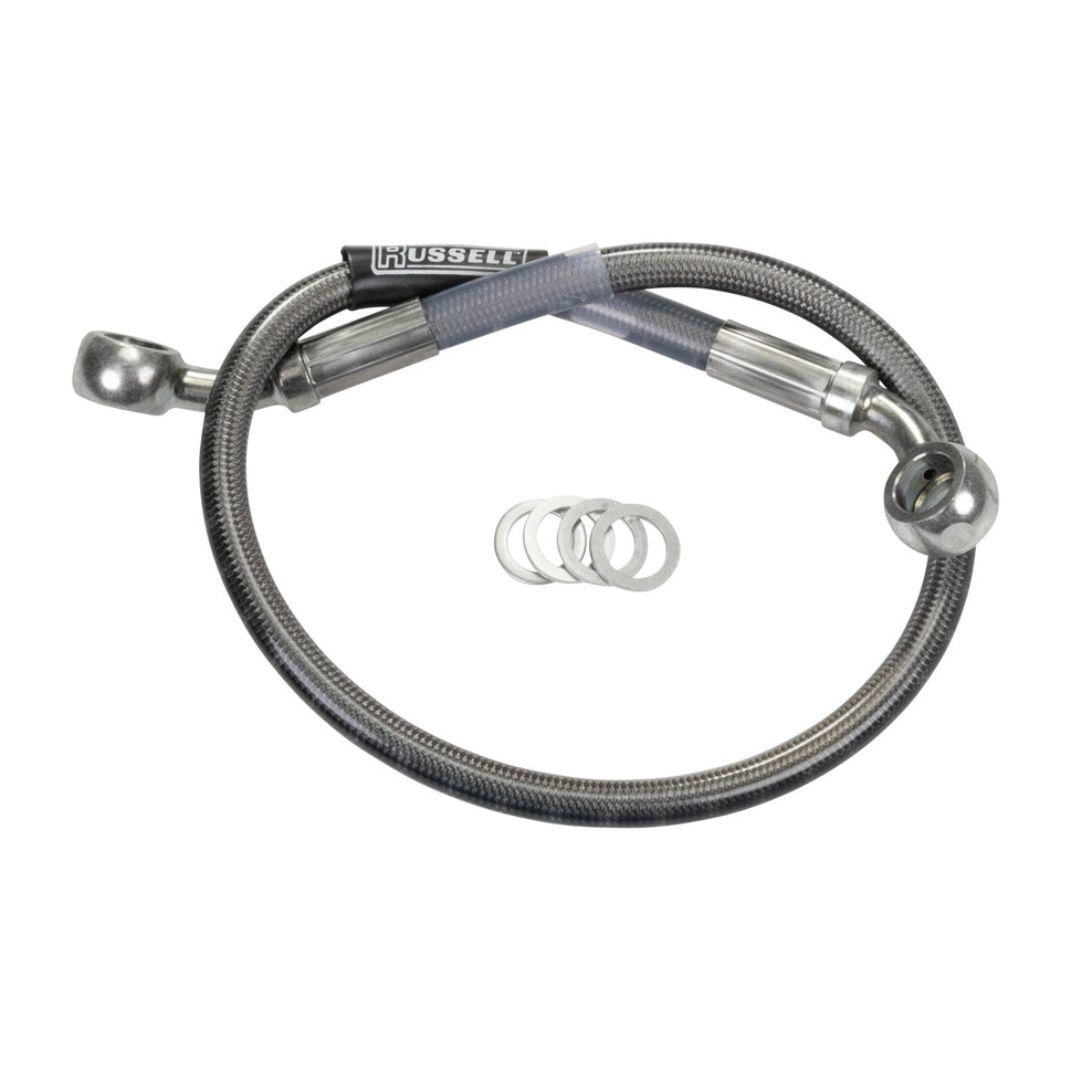 Russell Cycleflex Two-Line Racer Brake Hose Kit For 2094-98 Kawasaki ZX1100 - Rear