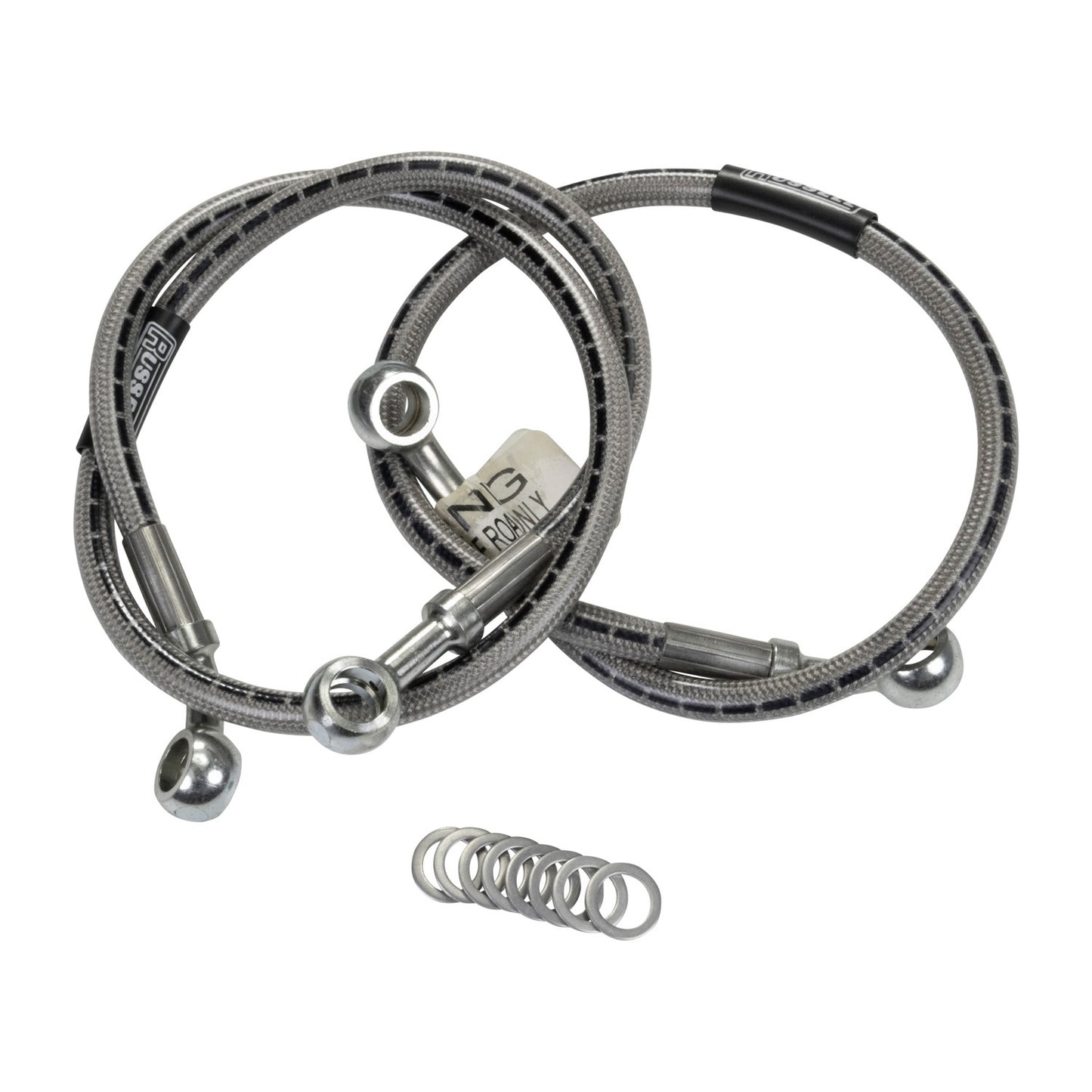 Russell Cycleflex Two-Line Racer Brake Hose Kit For 1998-00 Suzuki GSXR750 - Front
