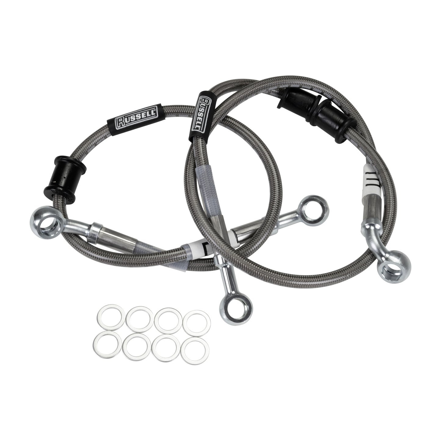 Russell Cycleflex Two-Line Racer Brake Hose Kit For 2005 Suzuki GSX-R1000 - Front