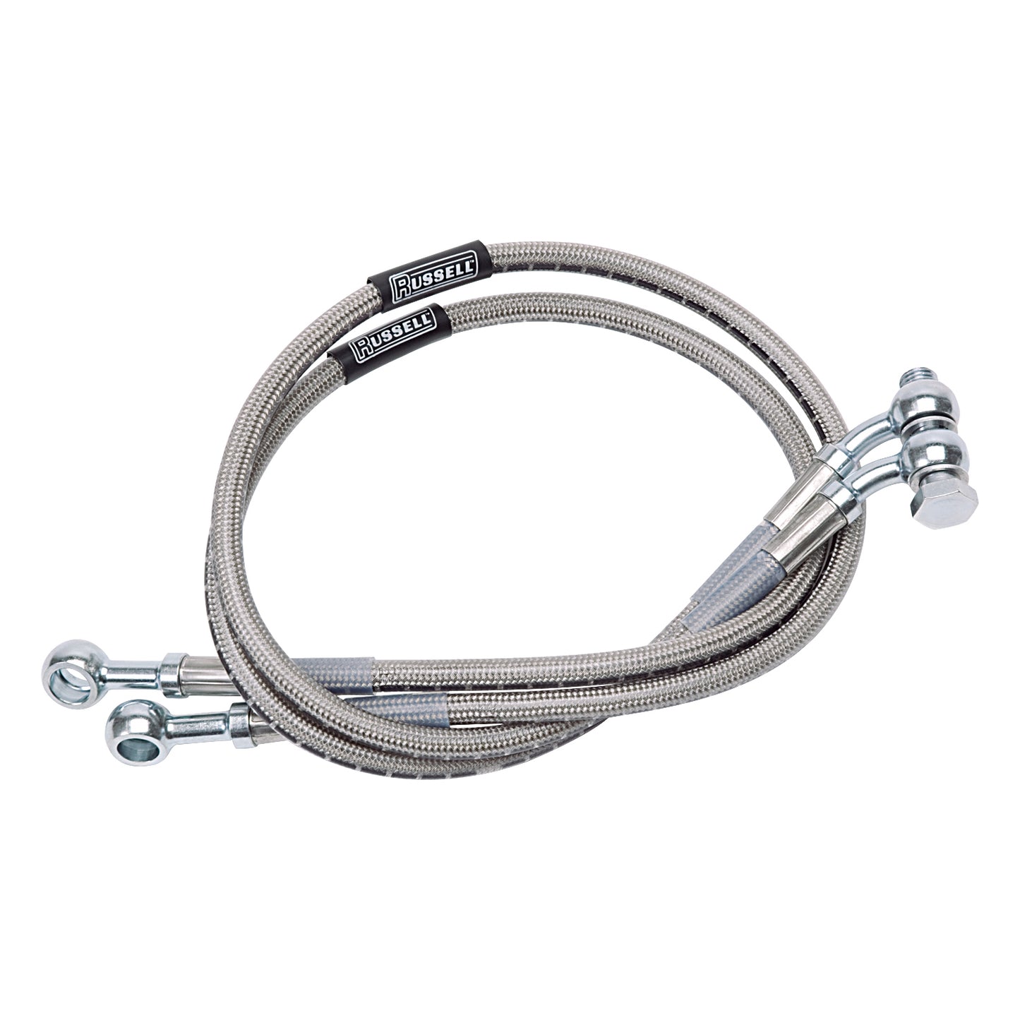 Russell Cycleflex Two-Line Racer Brake Hose Kit For 2004-07 Honda CBR1000RR, 1000cc - Front