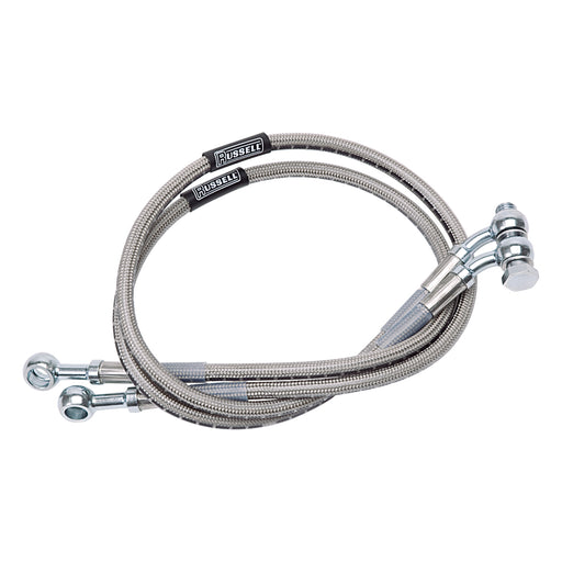 Russell Cycleflex Two-Line Racer Brake Hose Kit For 2004-07 Honda CBR1000RR, 1000cc - Front EDELBROCK Autoparts
