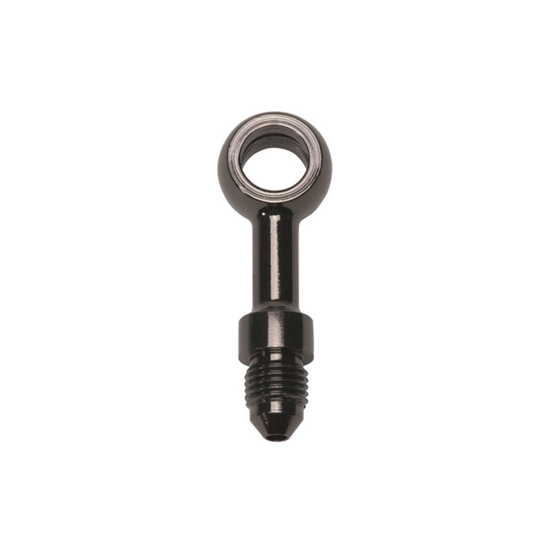 Russell 3AN x 10mm (3/8 Inch) Banjo Straight Adapter Fitting With Renegade Finish EDELBROCK Autoparts