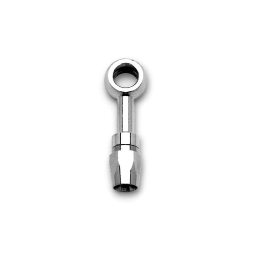 Russell Pro System 1, Banjo Straight 10mm (3/8 Inch) Compression Hose End Fitting - Single EDELBROCK Autoparts