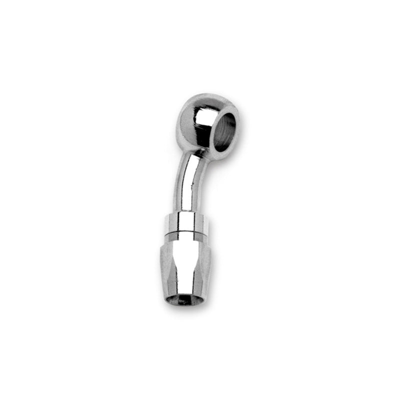 Russell Pro System 1, 35 Degree Banjo 10mm (3/8 Inch) Compression Hose End Fitting - Single EDELBROCK Autoparts