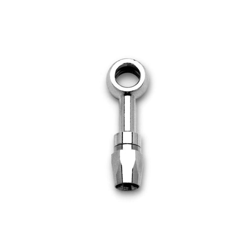 Russell Pro System 1, Banjo Straight 10mm (7/16 Inch) Compression Hose End Fitting - Single EDELBROCK Autoparts