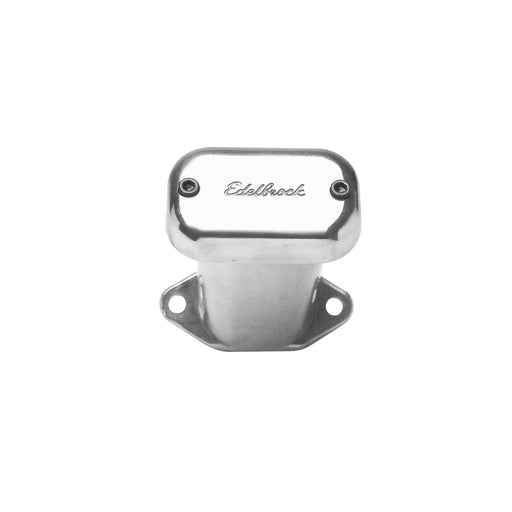 Race Bolt Down Die Cast Breather - Polished EDELBROCK Autoparts