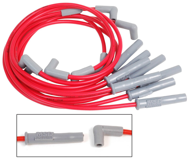 Red Super Conductor Ford 351M-400, HEI MSD Autoparts
