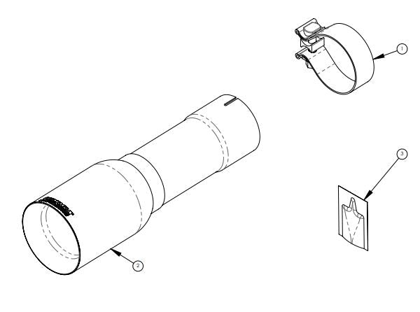 Replacement / 4.0 in Single Flat Cut Tip Kit | 2016-23 Tacoma, 2017-22 Colorado ZR2, 2020-22 Jeep JT 3.6L V6 CORSA Systems (14029) Corsa Autoparts