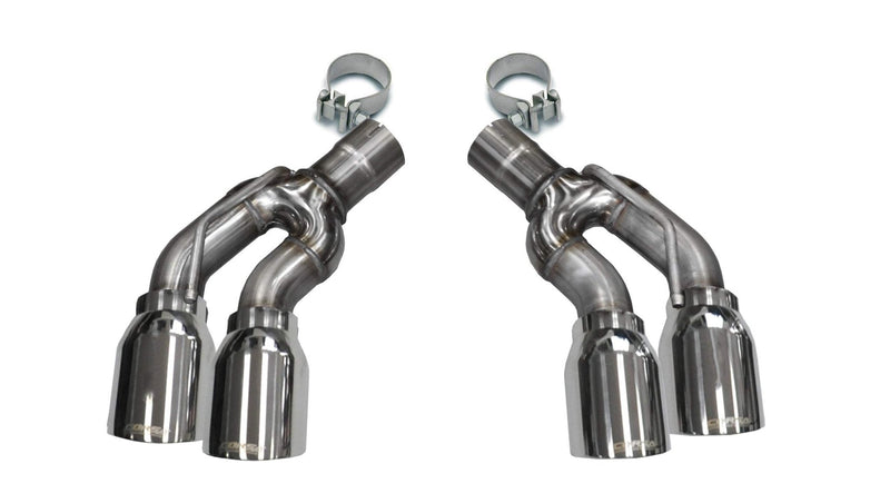 Replacement / 4.0 in Twin Tip Kit | 2016-2019 CTS-V 6.2L CORSA Systems (14359) Corsa Autoparts